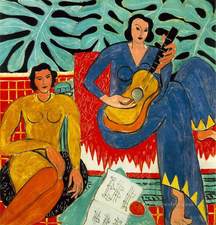 La Musique の音楽 1939 年抽象フォービズム アンリ・マティス油絵